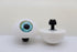 45mm Domed Puppet Eyes with Cabachon Iris - AQUA - FurriFingers